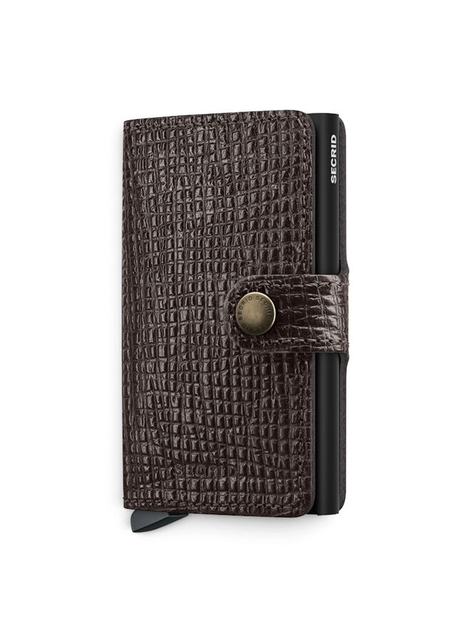 Secrid Miniwallet Palmellato Brown
