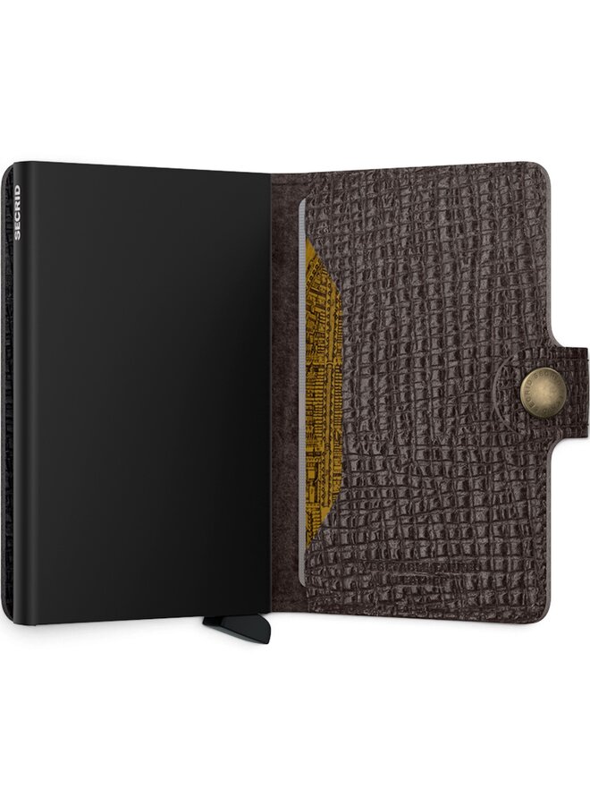 Secrid Miniwallet Palmellato Brown