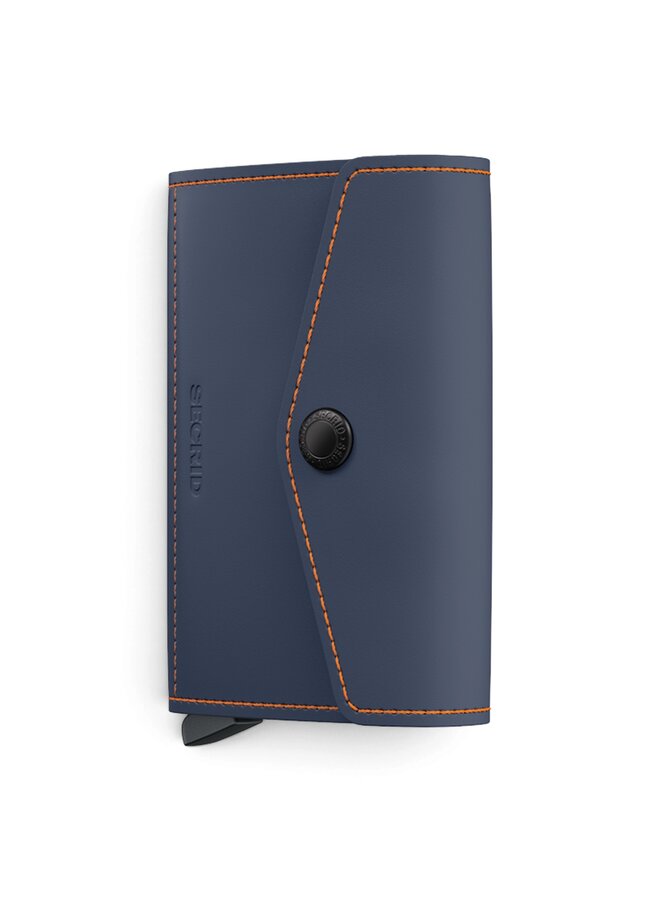 Secrid Envelope Matte Nightblue & Orange