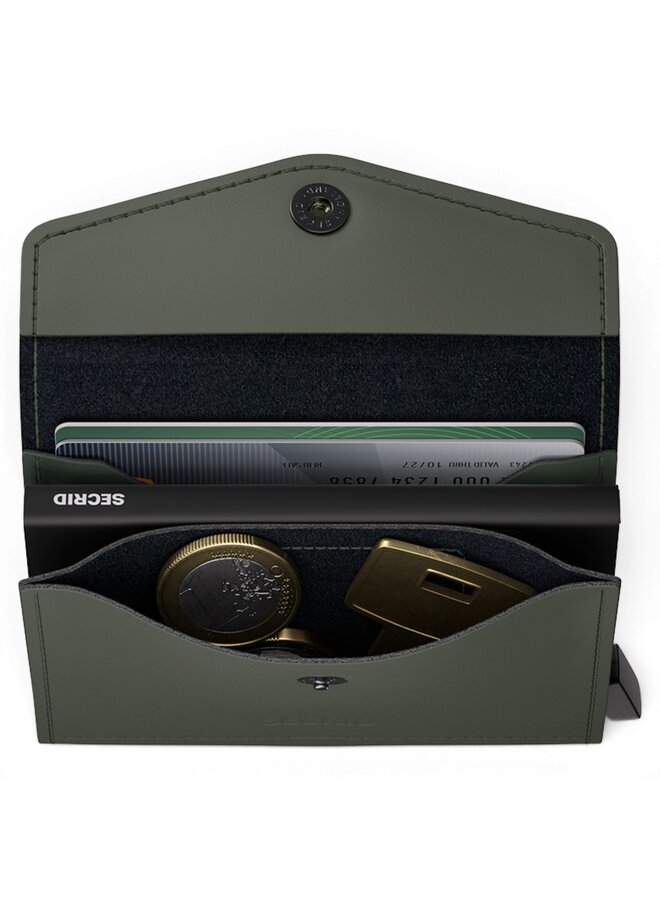 Secrid Envelope Matte Green-Black