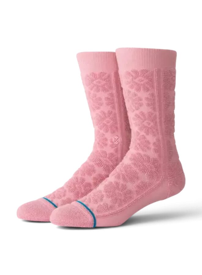 Stance Daisy Terry Crew Pink