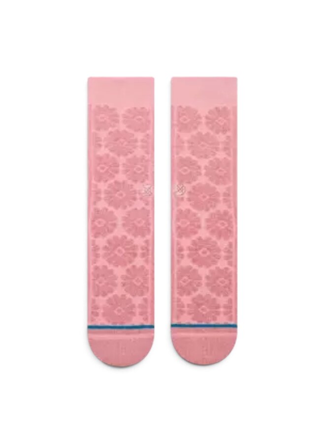 Stance Daisy Terry Crew Pink
