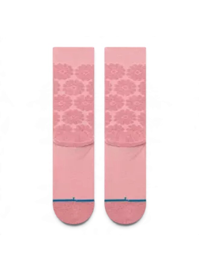 Stance Daisy Terry Crew Pink