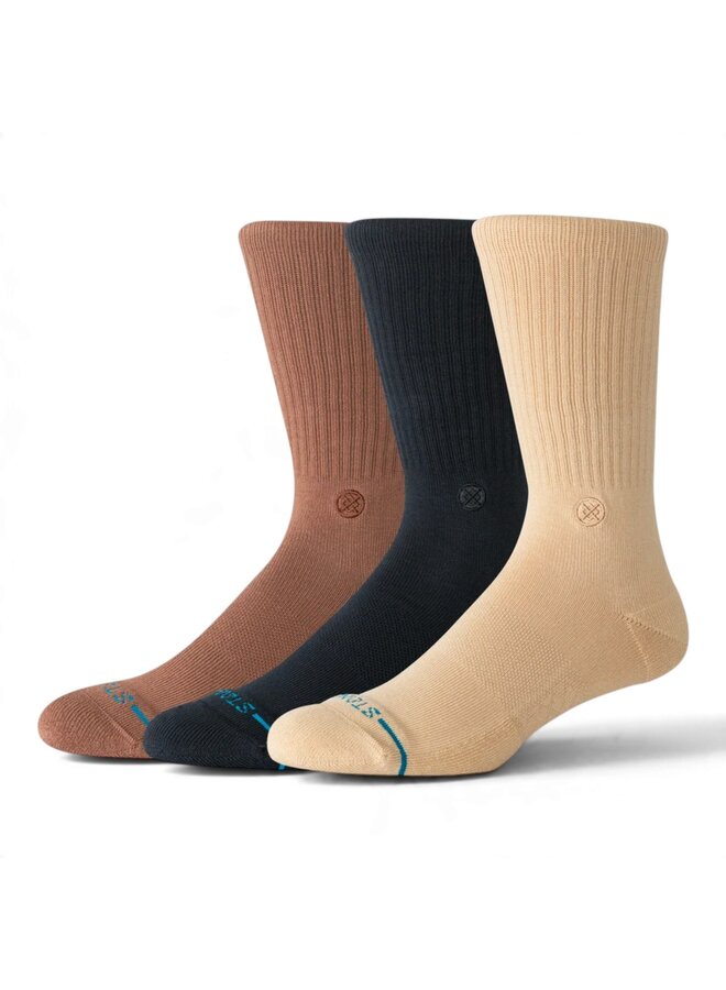 Stance Icon 3 Pack Tan
