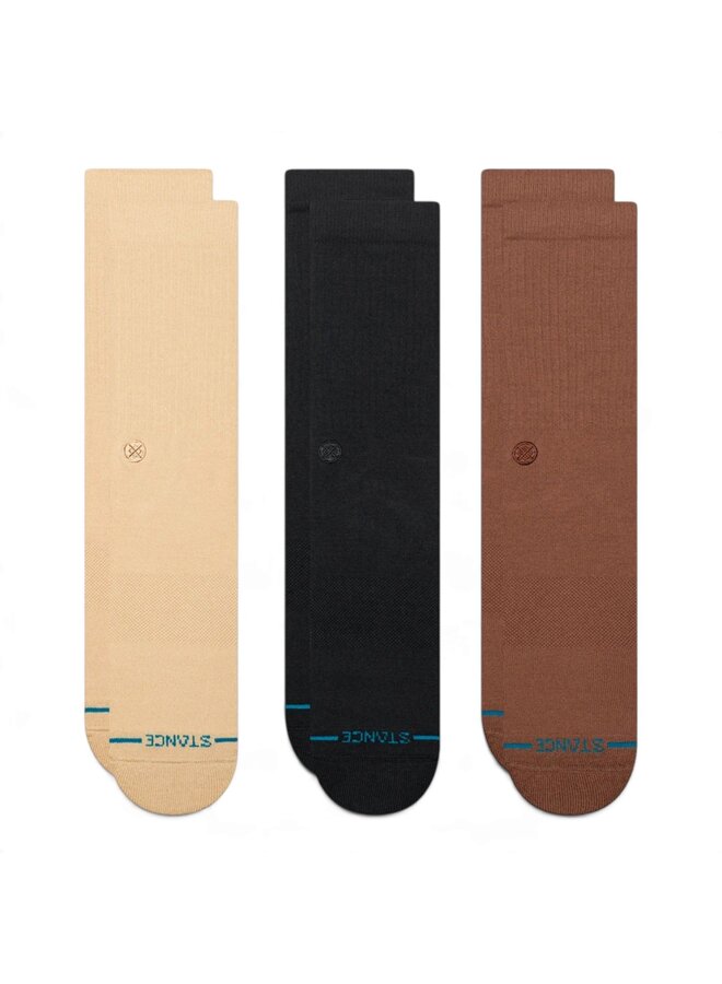 Stance Icon 3 Pack Tan