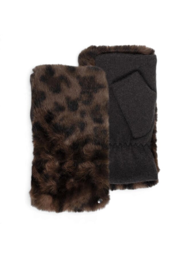 Isotoner 68671 Handschoenen Marron/Leopard