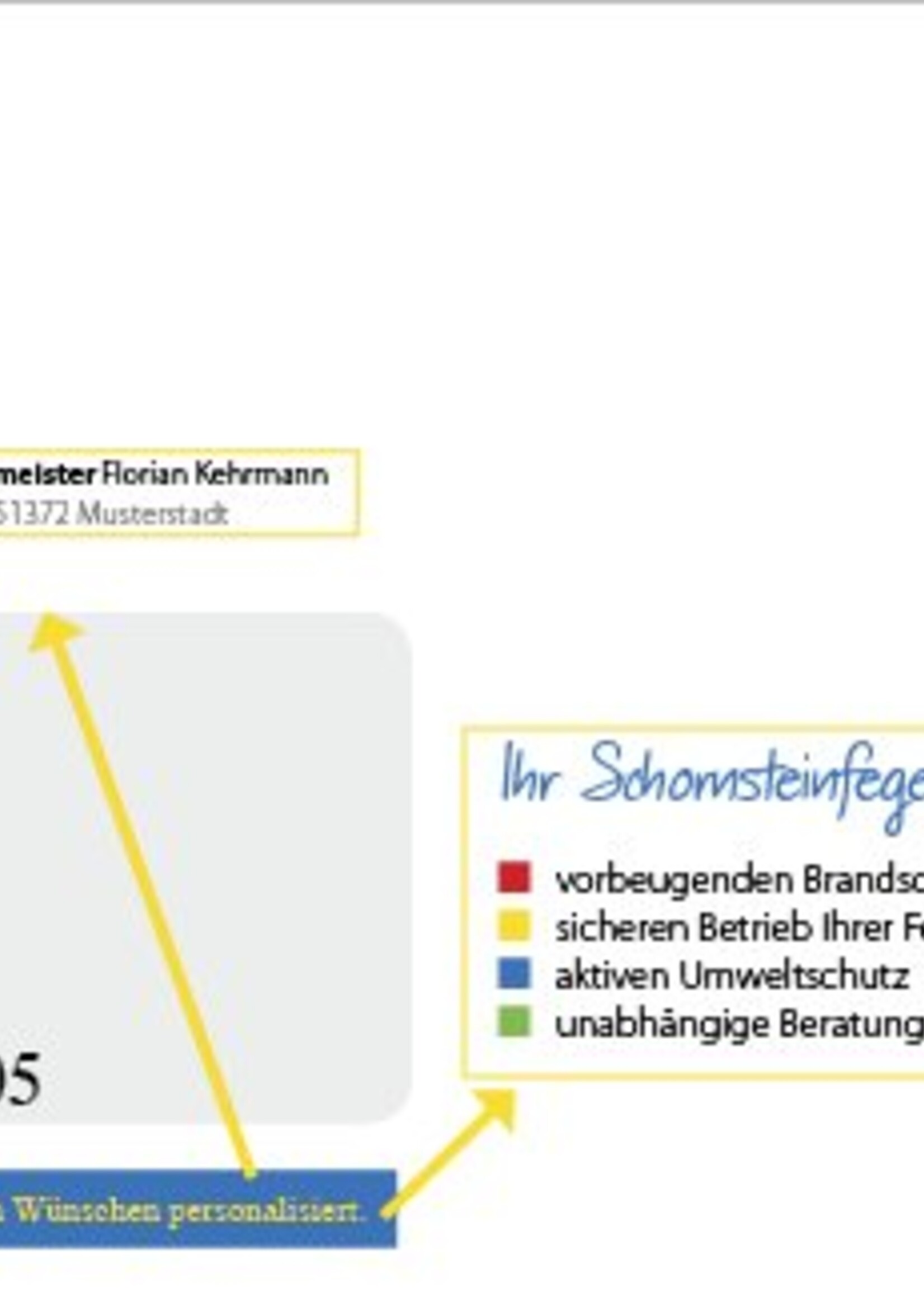 Personalisierte Briefumschläge, gestaltet nach Ihren Wünschen – mit Ihren Kontaktdaten und Logo