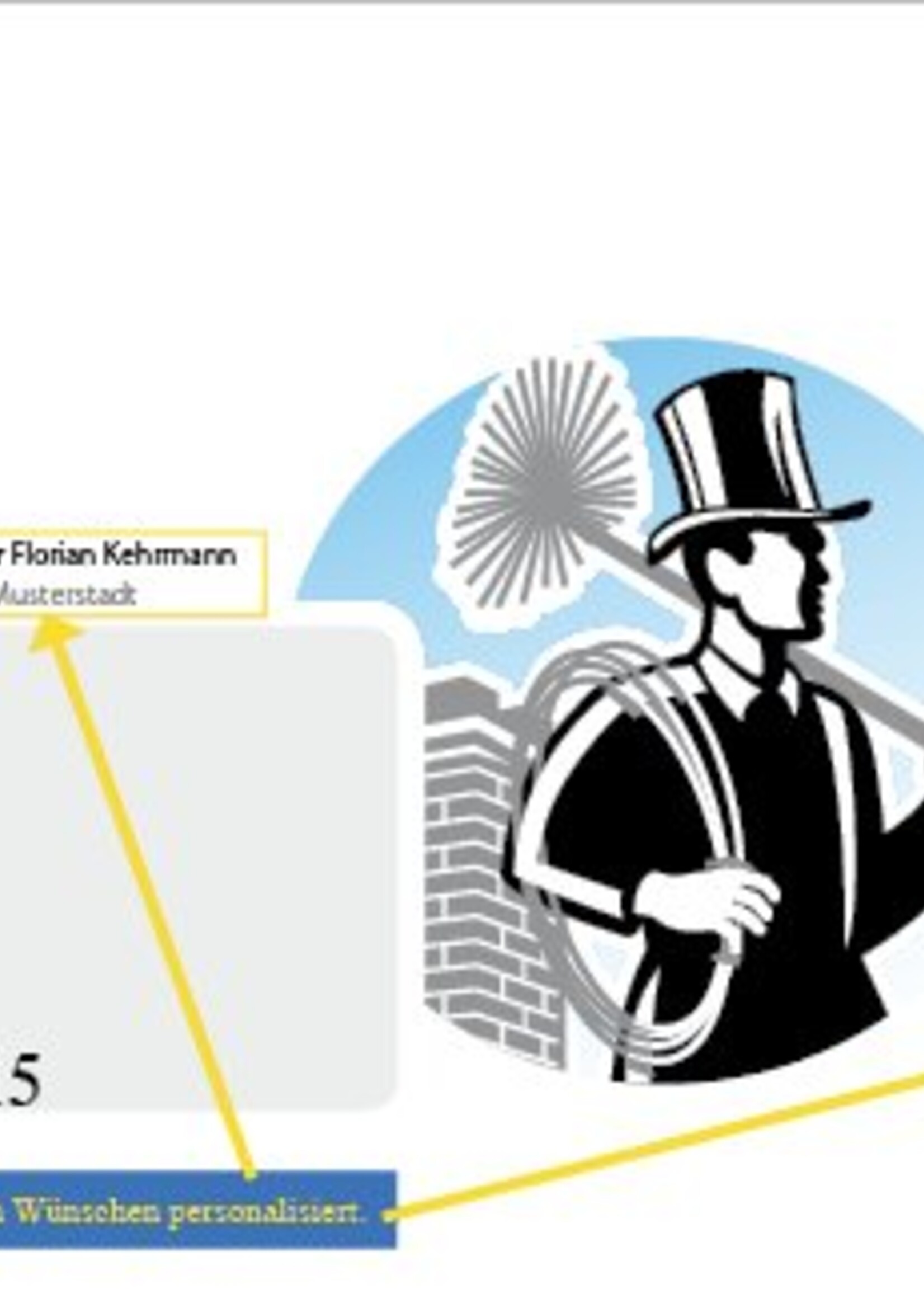 Personalisierte Briefumschläge, gestaltet nach Ihren Wünschen – mit Ihren Kontaktdaten und Logo