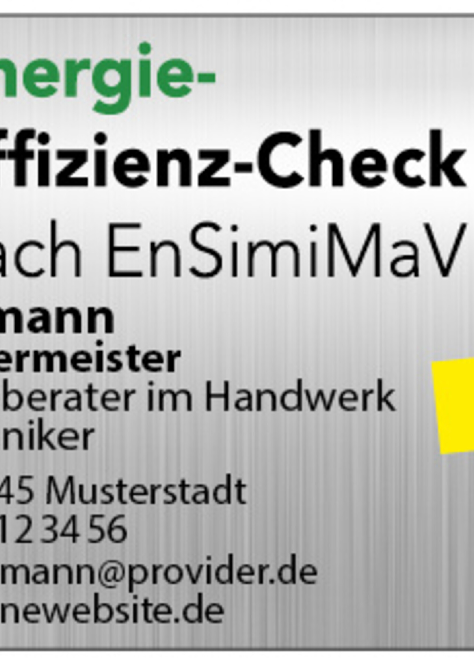 Haftetiketten "EnSimiMaV"