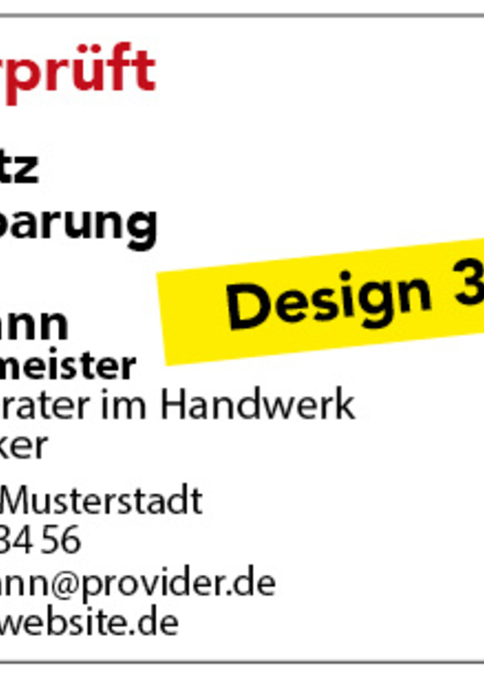 Haftetiketten "Anlage geprüft"