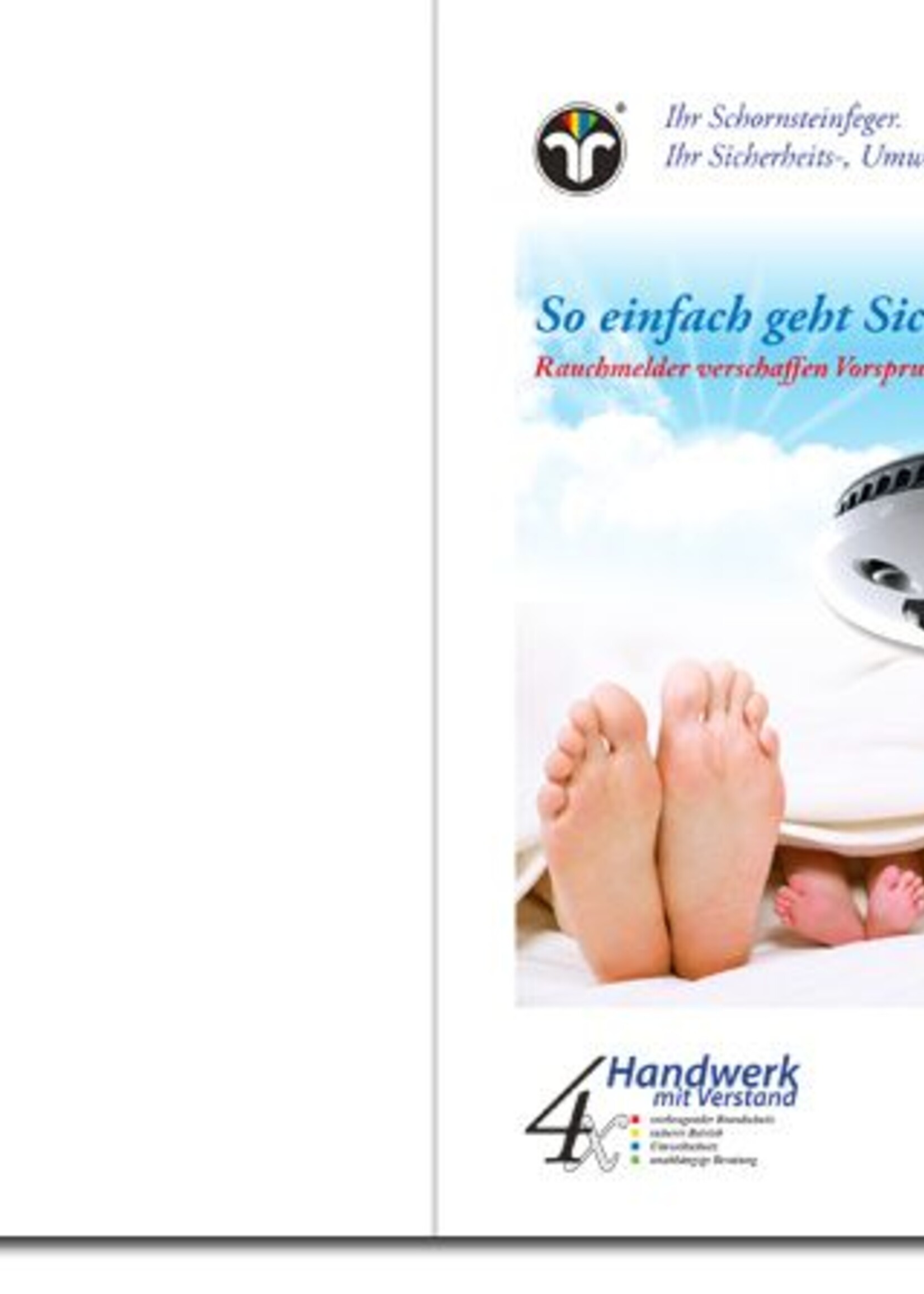 Mappen "Rauchmelder" m. Klemmleiste