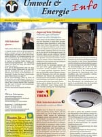 Umwelt & Energie Info 7 "Heizen mit Holz, Rauchwarnmelder"