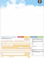 Zahlschein Motiv "Schorni-Himmel" SEPA – Logo rechts 1-seitig