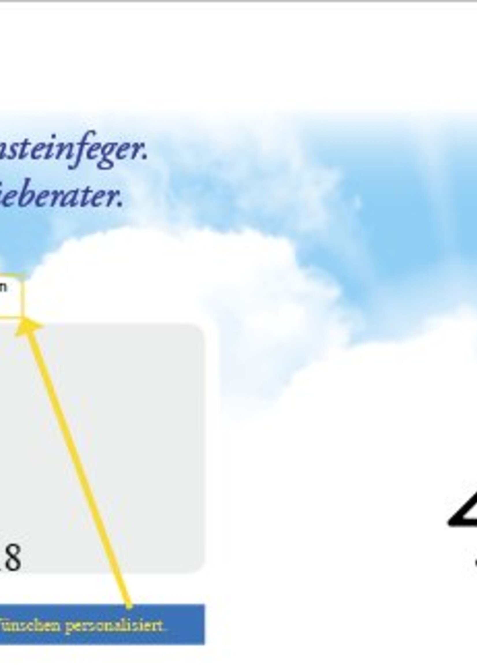 Personalisierte Briefumschläge "Design Schorni_Himmel", gestaltet nach Ihren Wünschen – mit Ihren Kontaktdaten und Logo