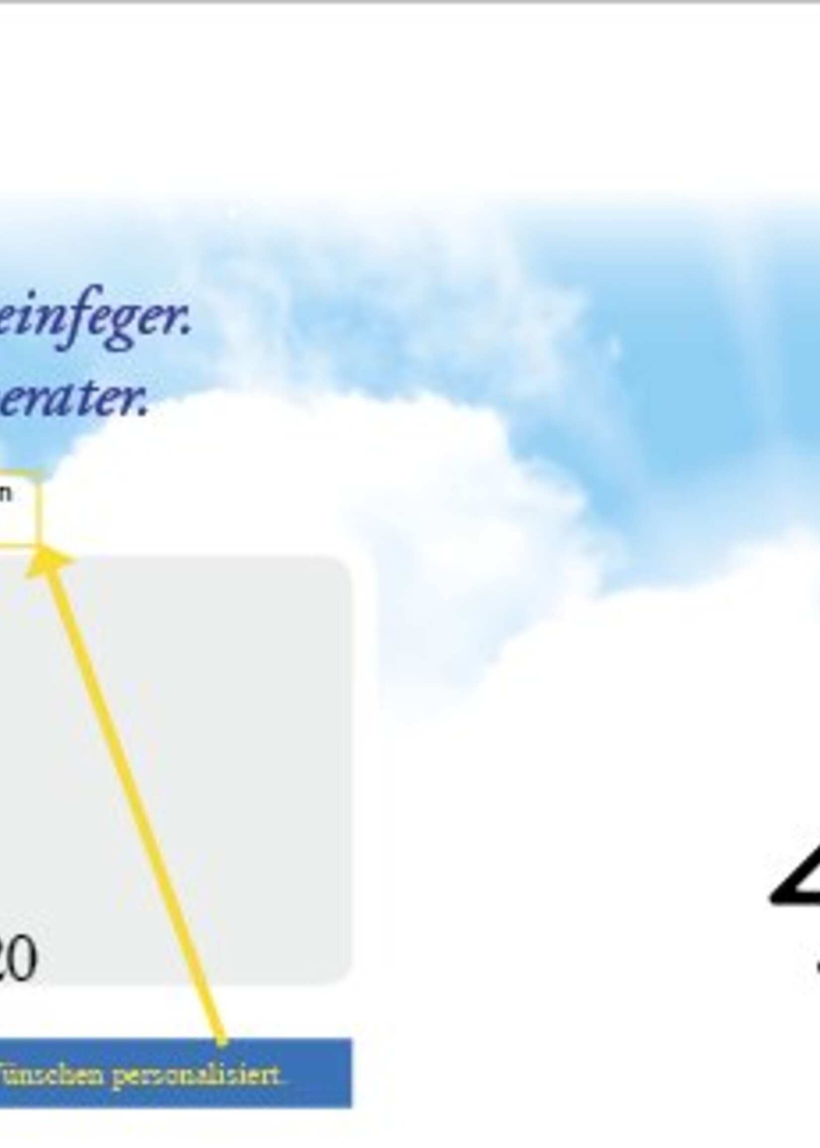Personalisierte Briefumschläge "Design Schorni_Himmel", gestaltet nach Ihren Wünschen – mit Ihren Kontaktdaten und Logo