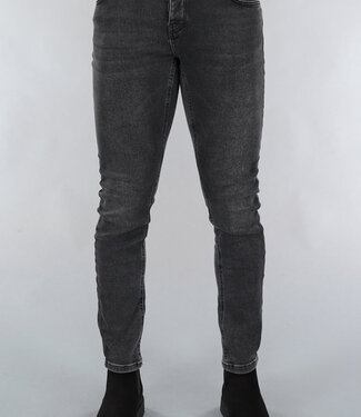 NEW0610 Donkergrijze Heren Spijkerbroek