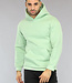 Basic Mintkleurige Hoodie