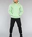 Basic Mintkleurige Hoodie