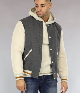 NEW0610 Multicolor Dik Heren Bomber Jack