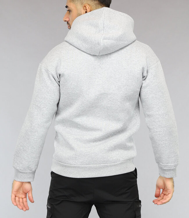 Basic Grijze Hoodie