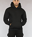 Basic Zwarte Hoodie