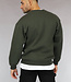 Legergroene Oversized Heren Trui zonder Capuchon