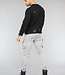 Zwarte Heren Trui met Damaged Look