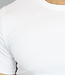 Wit Heren T Shirt met Ronde Hals