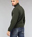 Heren Sweater met Buidelzak in Donkergroen