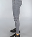 Grijze Heren Pantalon met Sierzakken