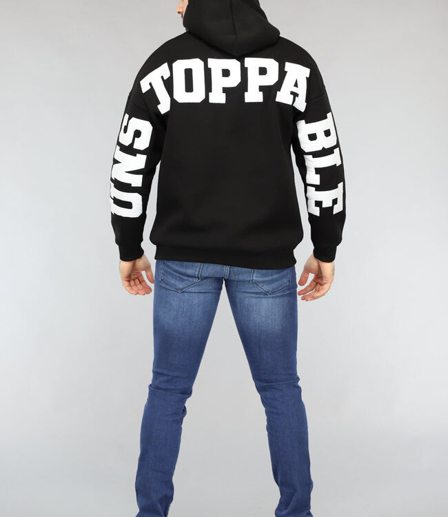Unstoppable Heren Hoodie in Zwart