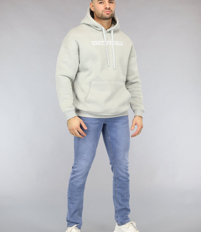Unstoppable Heren Hoodie in Grijs