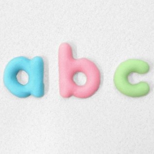 Katy Sue Katy Sue Mould Domed Alphabet - Kleine Letters
