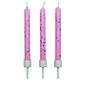 PME PME Pink Glitter Candles Pk/10
