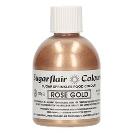 sugarflair Sugarflair Sugar Sprinkles -Rose Gold- 100g