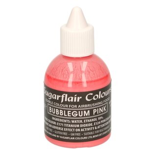 sugarflair Sugarflair Airbrush Colouring -Bubblegum Pink- 60ml
