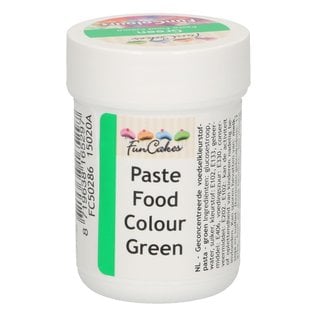 FunCakes FunColours Paste Food Colour - Green 30g