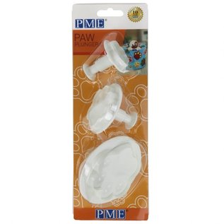 PME PME Paw/Poot Plunger Cutter Set/3