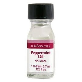 Lorann LorAnn Super Strength Flavor - Peppermint Natural - 3.7 ml