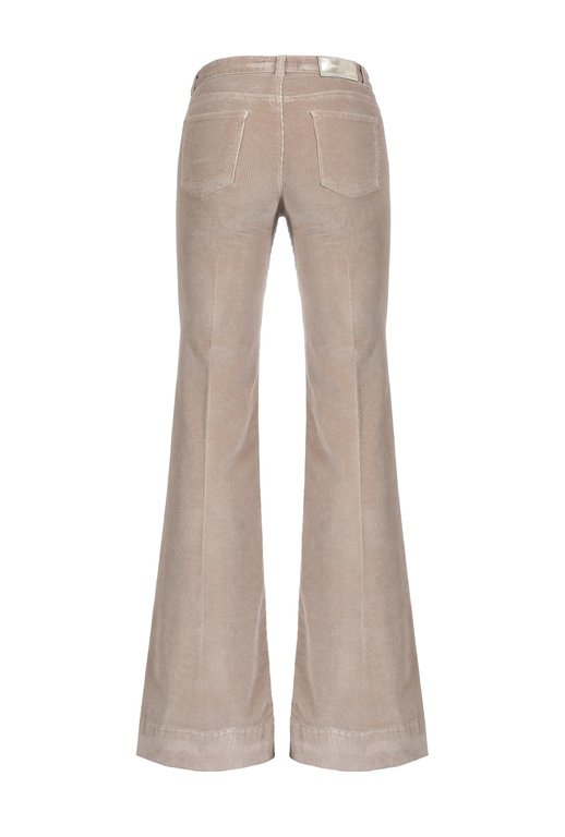 Pinko FIONA pantalon flare côtelé