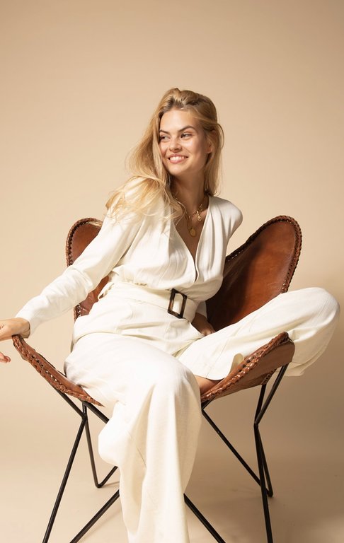 Bailey jumpsuit beige