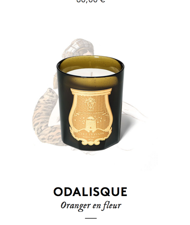 Cire Trudon Bougie Odalisque