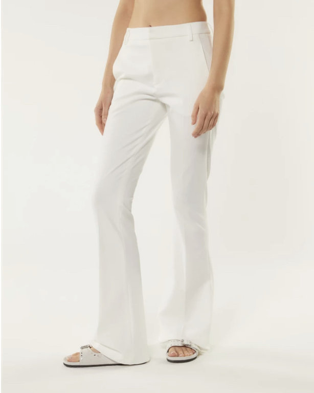 Dondup pantalon lexi blanc