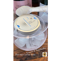 Caviar Koel Server Glas