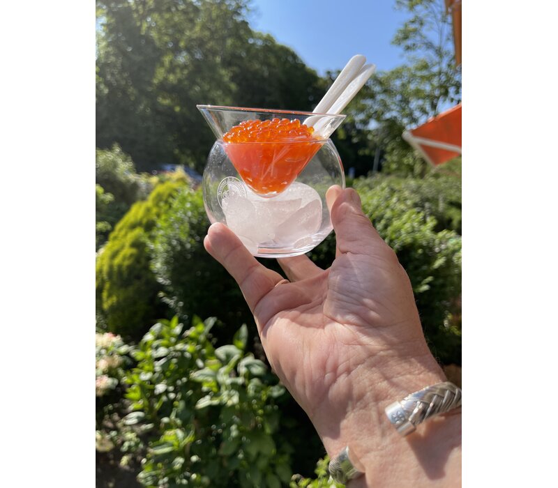 Caviar Koel Server Glas