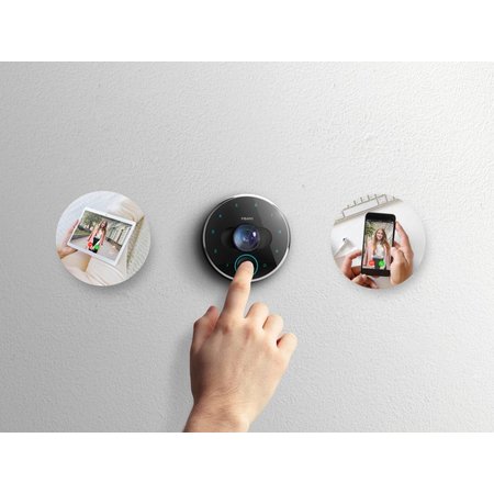 FIBARO FIBARO intercom met video via ethernet of WiFi