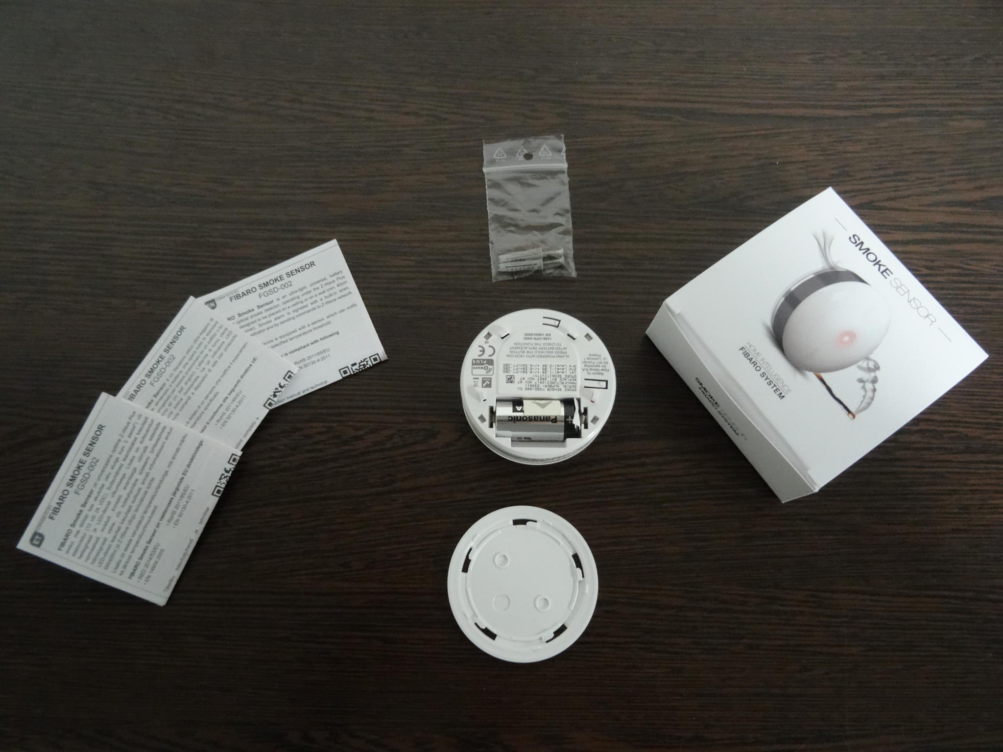 fibaro rookmelder unboxing