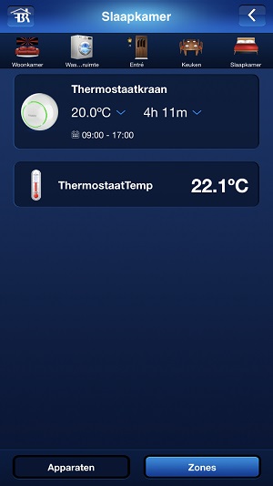 Fibaro App Thermostaat