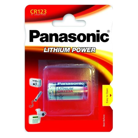 PANASONIC Panasonic CR123A Lithium Batterij