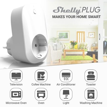 SHELLY Shelly Plug WiFi 16A White